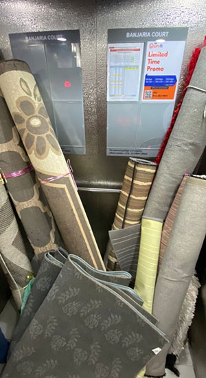 Cuci karpet rumah (pickup & delivery)